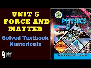Solved Numericals- Chapter 5- Forces & Matter - Class 9 Physics