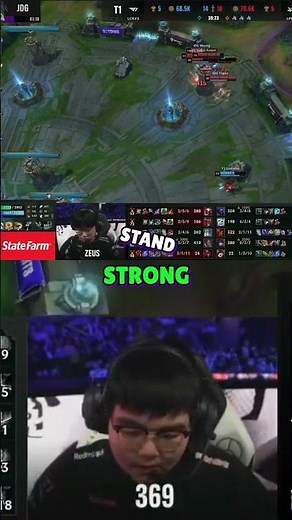 JDG Crushes T1: Epic Game 1 Victory! #shorts