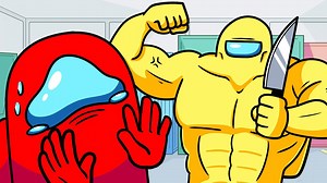 Among Us logic, but the impostor works out | Cartoon animation