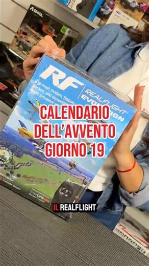 Casella 19 🛫 RealFlight Evolution -10%! #modellismo #realflight #calendarionatale