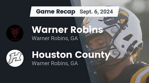 Football Recap: Warner Robins Piles Up the Points Against Veterans