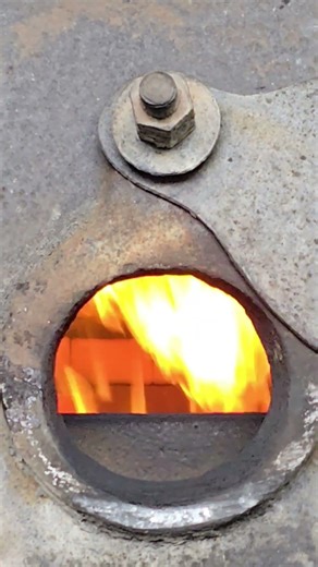 Steam Locomotive Cab Controls and Fire Box