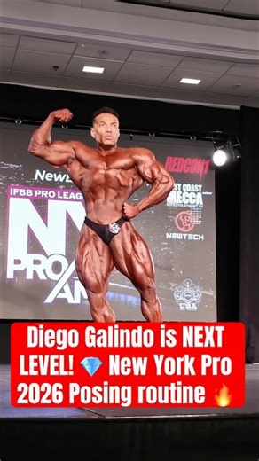 Diego Galindo | Classic Physique Pre-judging | 2026 NY Pro #bodybuilding