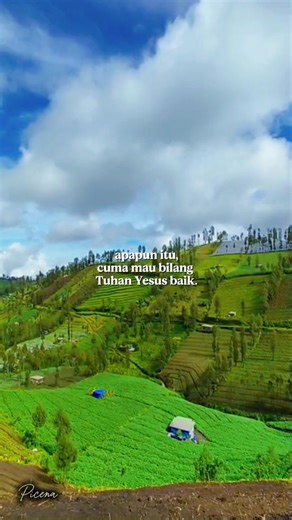 Thank You, Jesus: A Moment of Reflection in Tumpak Sewa