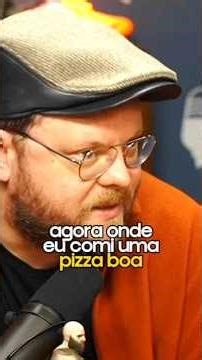 Vinheteiro revealed what the best pizza in the world is. #vinheteiro #flow #podcast #pizza