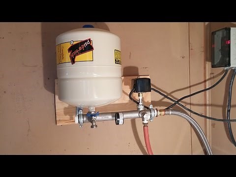 Well Pressure Tank with PK125 Install Video