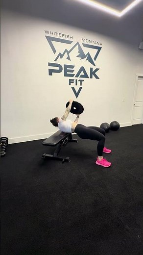 Shoulder Supported bench Lat Rotations w/ Plate