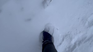 Storm is in full force in Winnipeg, snow is already deep enough it covers my shoes. Visibility is down normally I can see a fair distance from where I’m standing. Roads in Winnipeg are also making it hard for drivers to keep their traction. I’ve been hit by a couple of snow devils while standing at the bus stop due to the wind. I also saw about 3 transit buses the last 20 minutes pass me in the other side but none on my side. There is a risk if you travel that your car may get stuck I’ve seen a 