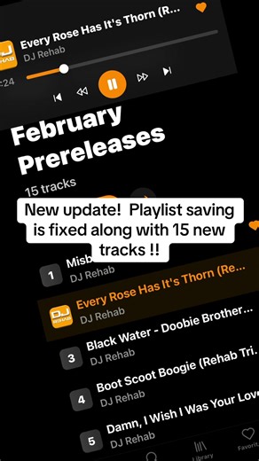 Another massive upload of tracks! These are 1/2 of the new mashups I have coming in February. Why make y’all wait ? Here ya go #mashup #remix#djrehab