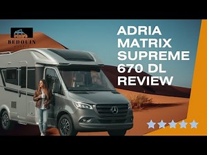 ADRIA Matrix Supreme 670 DL | HYMER competitor? | Review