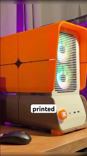 I 3D Printed The PC Case Of My Dreams #3dprinting #pcbuild #custom