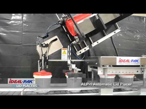 Ideal-Pak ALP-1 Automatic Lid Placer
