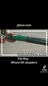 Fat Boy wheel lift adapters make it safer and easier to haul oversized and dual rear tires and it will also lower the wear on the L arms to get yours go to jbtow.com | JB Tow