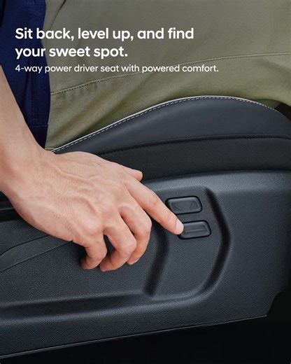 1.1M views · 4K reactions | The 4-way power driver seat in Hyundai VENUE makes comfort as easy as drive, click, relax.​ #Hyundai #HyundaiIndia #VENUE #LivetheLitlife #ILoveHyundai | Hyundai India | Facebook