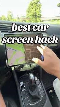 easily turn your personal tablet or ipad into your new upgraded car screen 🔥🚗👌🏼 watching sports