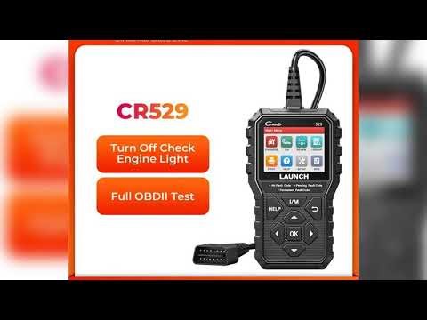 A must-have product #New launch Creader 529 OBD2 Scanner Automotive Diagnostic Tool OBDII Code Rea