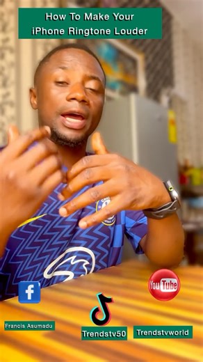 How to Make Your iPhone Ringtone Sound Louder #fypシ゚viralシfypシ゚viralシalシ #viralreels #goviralvideo #sundaynight #facebookgames | Francis Asumadu