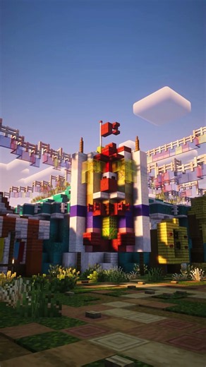 🎬 GRAND TRAVELING CIRCUS ⛏️ #minecraft #patreoncreator #minecraftbuilding