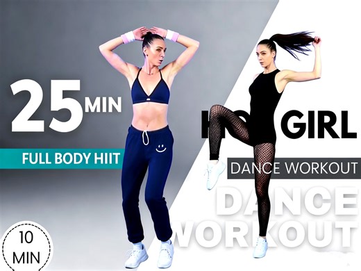 【DanceBody】25分钟全身燃脂HIIT舞蹈 | 增强力量 20分钟碧昂丝有氧舞蹈锻炼