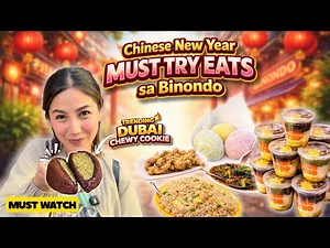 2026 NEW Trending DUBAI Chewy Cookie + Handmade GIANT Street Food MOCHI sa BINONDO, Manila
