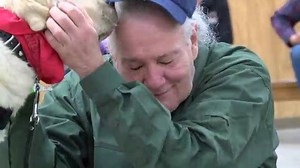 32K views · 403 reactions | Veterans unite with their service dogs for the first time! This Able Veteran provided trained PTSD service dogs to 10 Veterans today. This Able Veteran is a non-profit organization that helps Veterans heal from the psychological wounds of war. | Mike Mohundro | Facebook