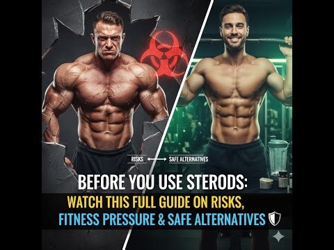 “Before You Use Steroids: Watch This Full Guide on Risks, Fitness Pressure & Safe Alternatives”