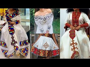 Habesha kemis | ሀበሻ ቀሚስ | የባህል ልብስ | የባህል ልብሶች | Ethiopian cultural dress 02 | Ethiopia