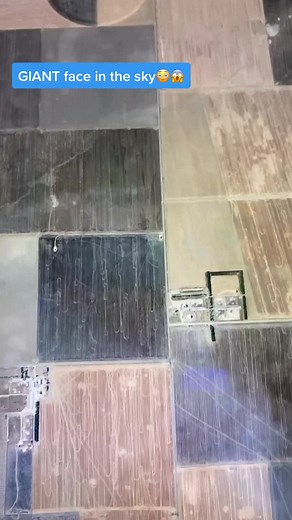 Mysterious Giant Face in the Sky on Google Earth