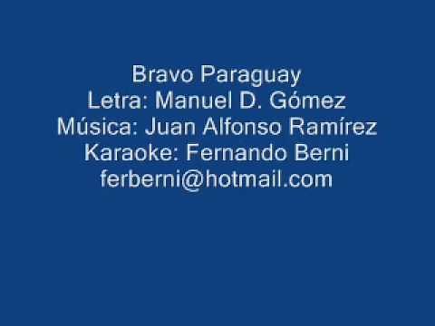BRAVO PARAGUAY.(KARAOKE)