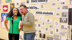 5.7K views · 194 reactions | HARRISBURG SCHOOL DISTRICT IS SO VERY PROUD TO CELEBRATE BLACK HISTORY MONTH WITH OUR STUDENTS, STAFF, FAMILIES, AND COMMUNITY AT MARSHALL MATH SCIENCE ACADEMY‼️ | Harrisburg School District | Facebook