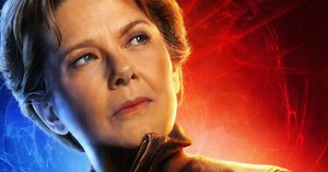 Annette Bening Sizes Up 'Captain Marvel' in New Clip