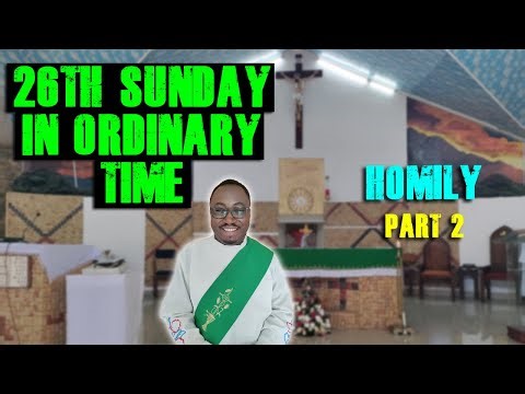 HOMILY | 26th Sunday In Ordinary Time, Year C | Dn. Castory David Mwinuka, SDB | GOD SEES, Part 2