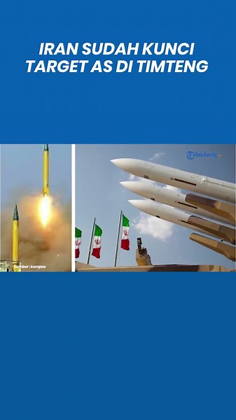 Garda Revolusi Klaim Drone dan Rudal Iran Sudah Kunci Target di Timur Tengah Siap Serang AS & Sekutu