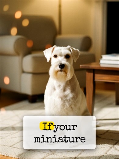 The Silent Negotiation Skills of Miniature Schnauzers