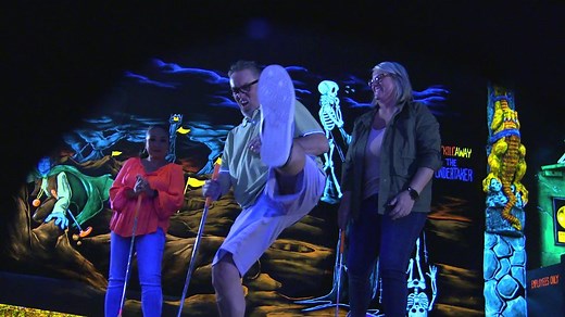 🌟 Get ready to tee off in a world where the monsters are friendly, and the fun is outrageous! Welcome to Monster Mini Golf Charlotte, where every hole is a wild adventure! 🎉 Picture this: neon-lit course that glows in the dark, cheeky little monsters lurking around every corner, and plenty of giggles to go around. 🦖💚 Whether you’re trying to sink that hole-in-one or just looking for a good time with friends, our quirky courses will have you grinning from ear to ear! Bring your besties, unlea