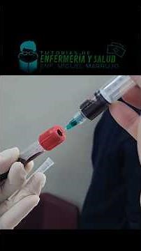 Práctica de toma de muestra sanguínea ✅️🌟 #enfermeria #extraccionsanguinea