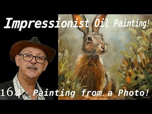 How to paint IMPRESSIONIST from a PHOTO! In Oils! #impressionism #oilpainting