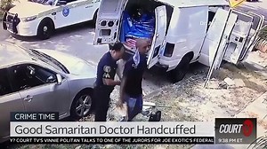 17K views · 145 reactions | CRIME TIME: An internal investigation has been launched into why a doctor testing the homeless for the coronavirus was handcuffed outside his home by a Miami police officer. What do you think happened here? Watch Court TV LIVE tonight at 8/7c. More here: court.tv/am | COURT TV | Facebook
