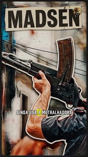 The reason why the Brazilian police still use this historic weapon 😱