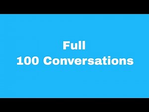 Full 100 English Conversations with subtitles | Easy Conversations | Beginners English