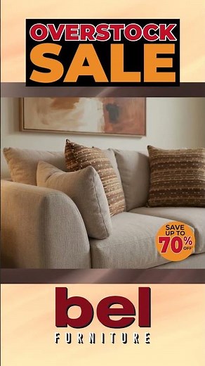 Bel Furniture Overstock Sale | Save Up to 70% Off!