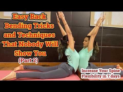 Part - 2 | Yoga poses for flexible spine | Steps To Improve Backbending Asanas