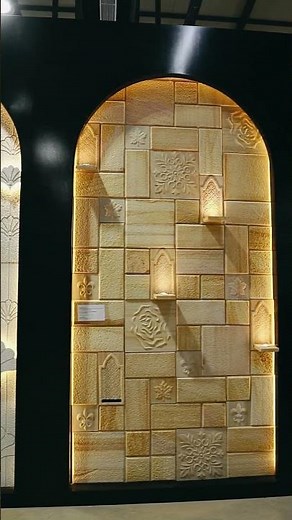 Natural Stone Cladding | Exterior stone cladding | Foyer, TV Unit, LivingRoom Wall | MYTYLES