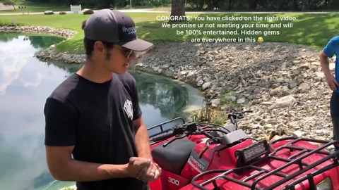 Amphibious ATV Wasn't Ready for the Challenge