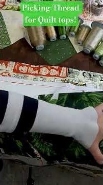 Tips for picking thread for Quilt tops! #tips #quilting #diy