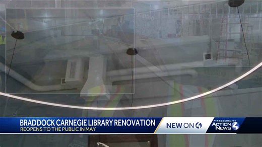 Braddock Carnegie Library renovation