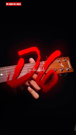 D6 Guitar chords ✅ easy to play #guitartutorial #guitarlessons #music #guitarist #guitar #guitartabs