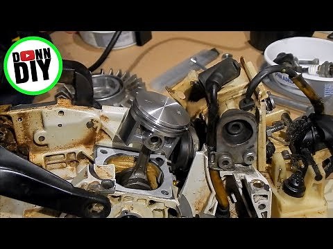 STIHL MS260 Top End Rebuild & Crank Seals Replacement
