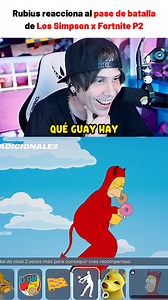 141K views · 3.7K reactions | Rubius reacciona a las skins de Los Simpson x Fortnite #rubius #reaccion #lossimpsons #fortnite #fblifestyle | Un Poco De Todo | Facebook