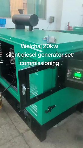 Weichai 20kw silent diesel generator set commissioning #康明斯发电机 #发电机组 #柴油发电机组 #发电机 #dieselgeneratorset #dieselgenerators #dieselgeneratorsforsale #玉柴 #康明斯 #上柴 #dieselgenerator #dieselpower #perkins #emergency #潍柴 #静音发电机组 #缅甸柴油发电机